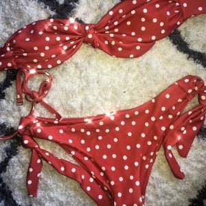 BellaVictoria Swim - Artemisa- Strapless Polka Dot Bikini Set BellaVictoria Swim - Artemisa- Strapless Polka Dot Bikini Set